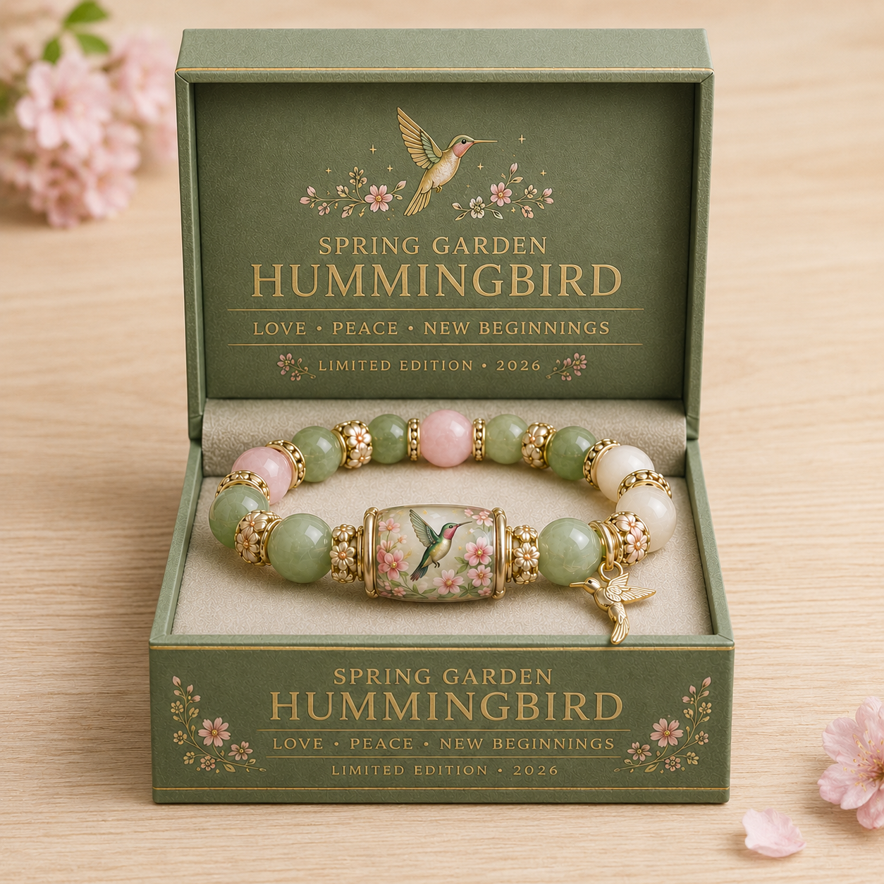 Love, Peace & Spring Blessings  | 2026 Limited Edition Bracelet