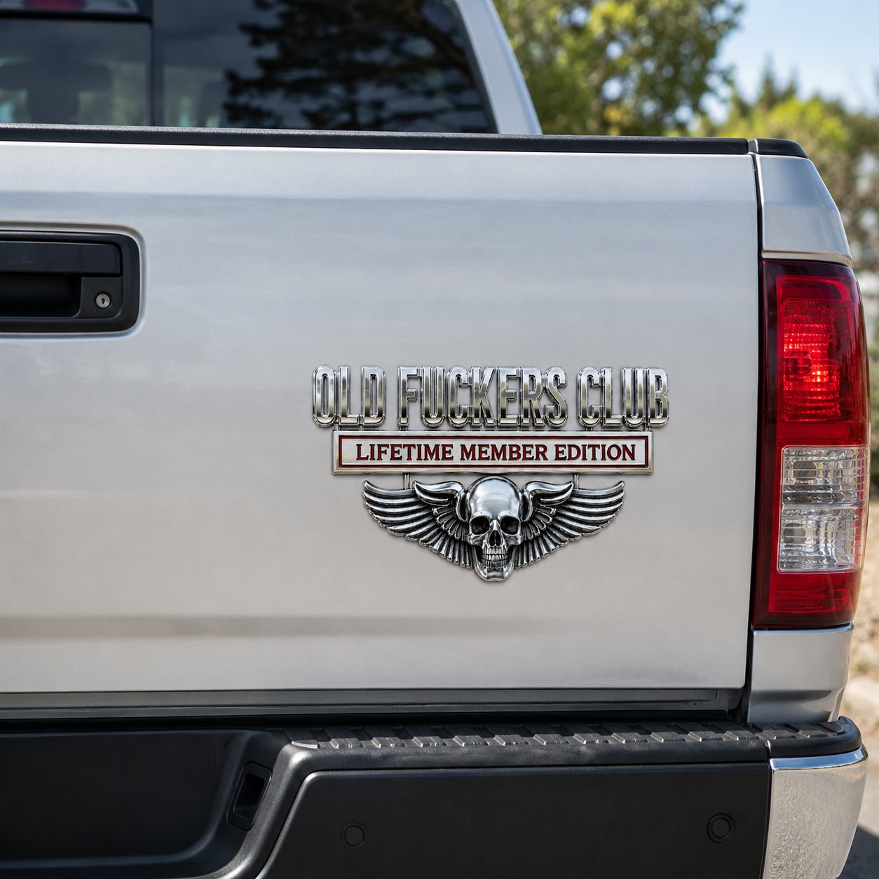 🔥LAST DAY 49% OFF- 💀OLD F*CKERS CLUB Metal Car Emblem