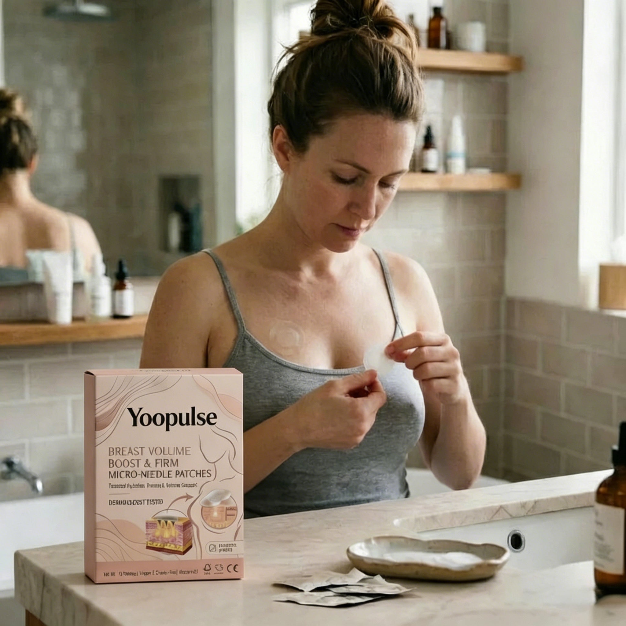 Yoopulse Targeted Breast Enhancement Advanced Nano-Microneedle Patches