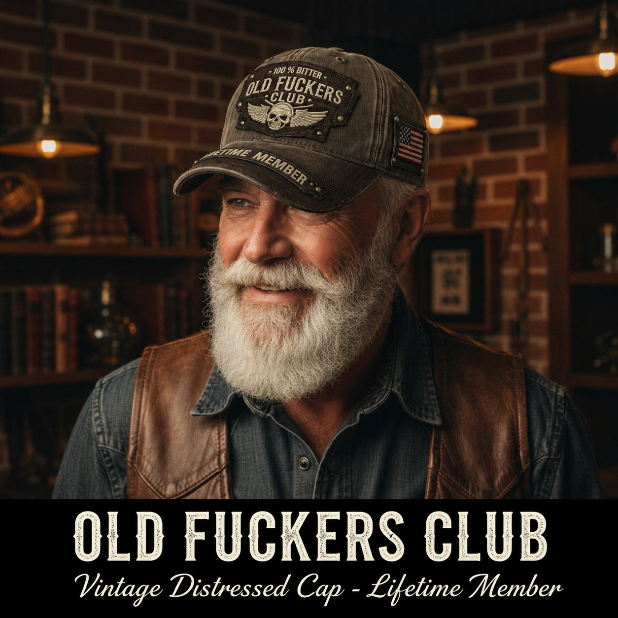 Old Fuckers Club & Wild Freedom | 2026 Limited Edition Vintage Bracelet