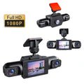 Protect Yourself with Video Evidence  4-Lens Dash Cam with Front, Rear & Side Coverage
