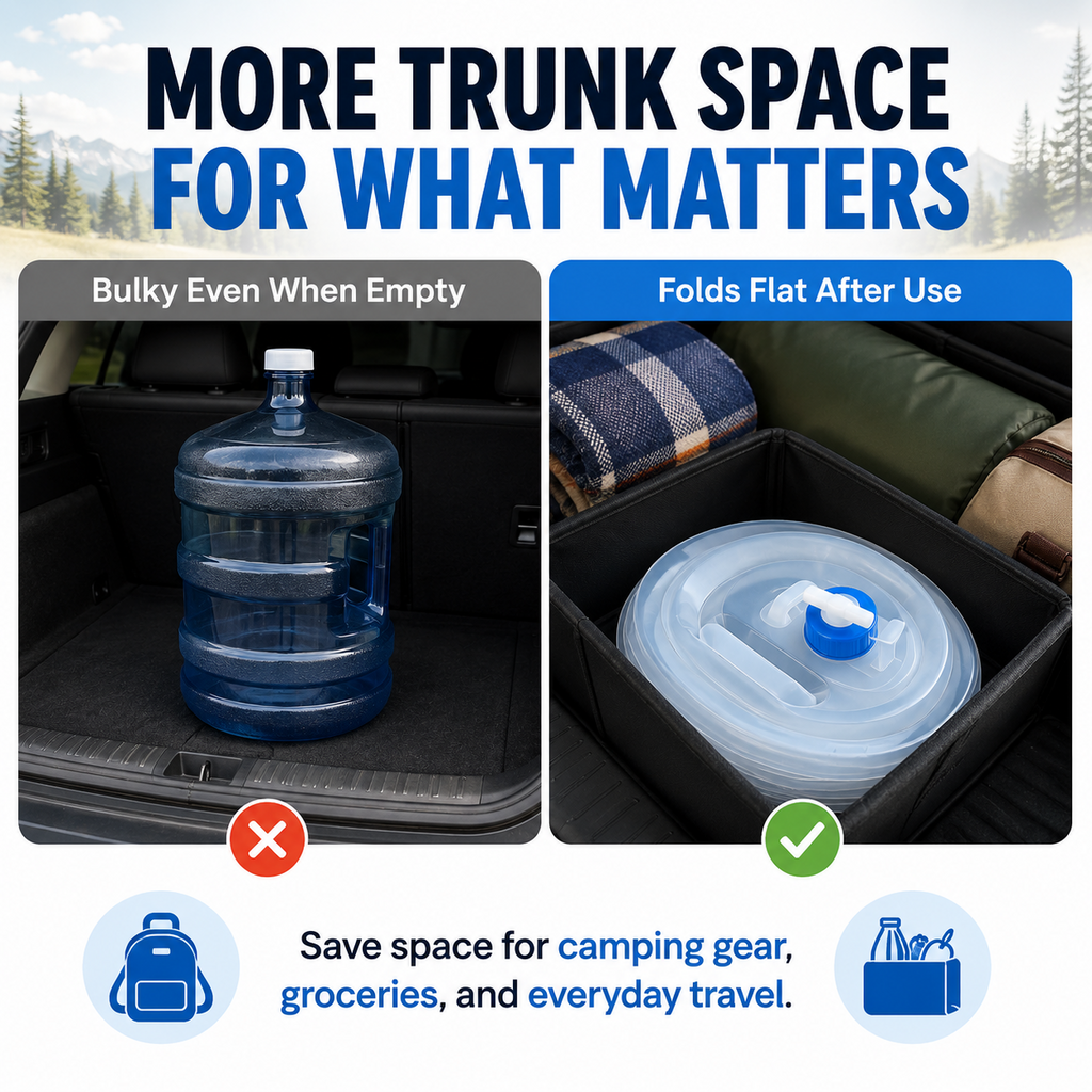 ☀️ Summer Limited-Time 50% OFF💧 – Collapsible Water Container with Spigot