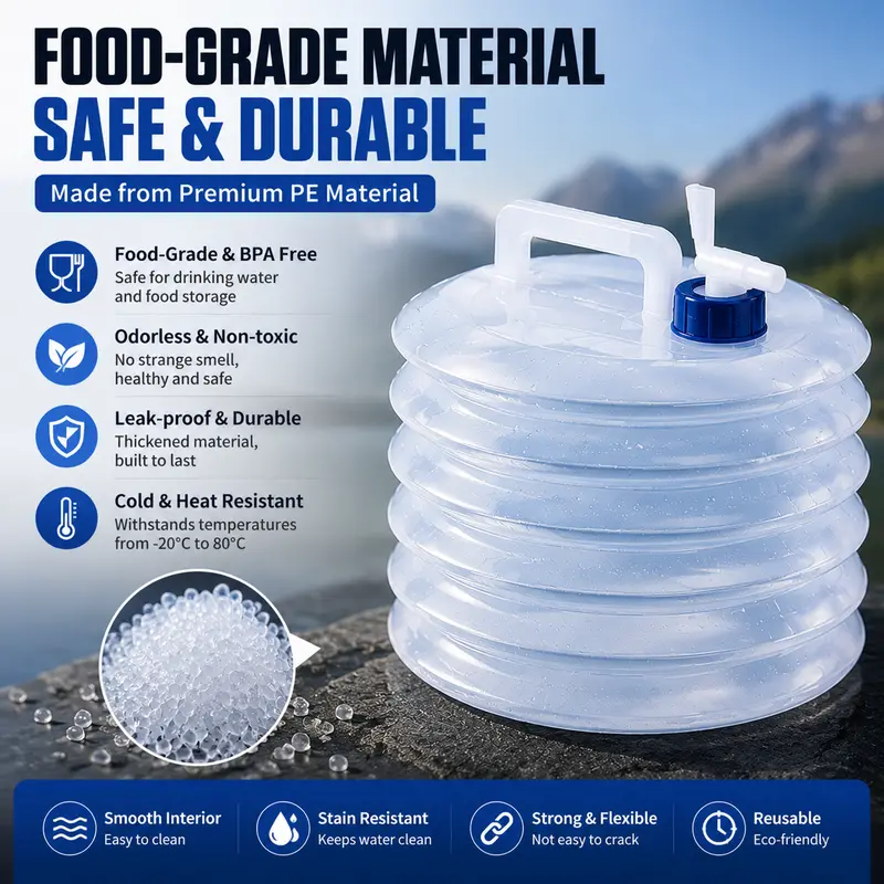 ☀️ Summer Limited-Time 50% OFF💧 – Collapsible Water Container with Spigot