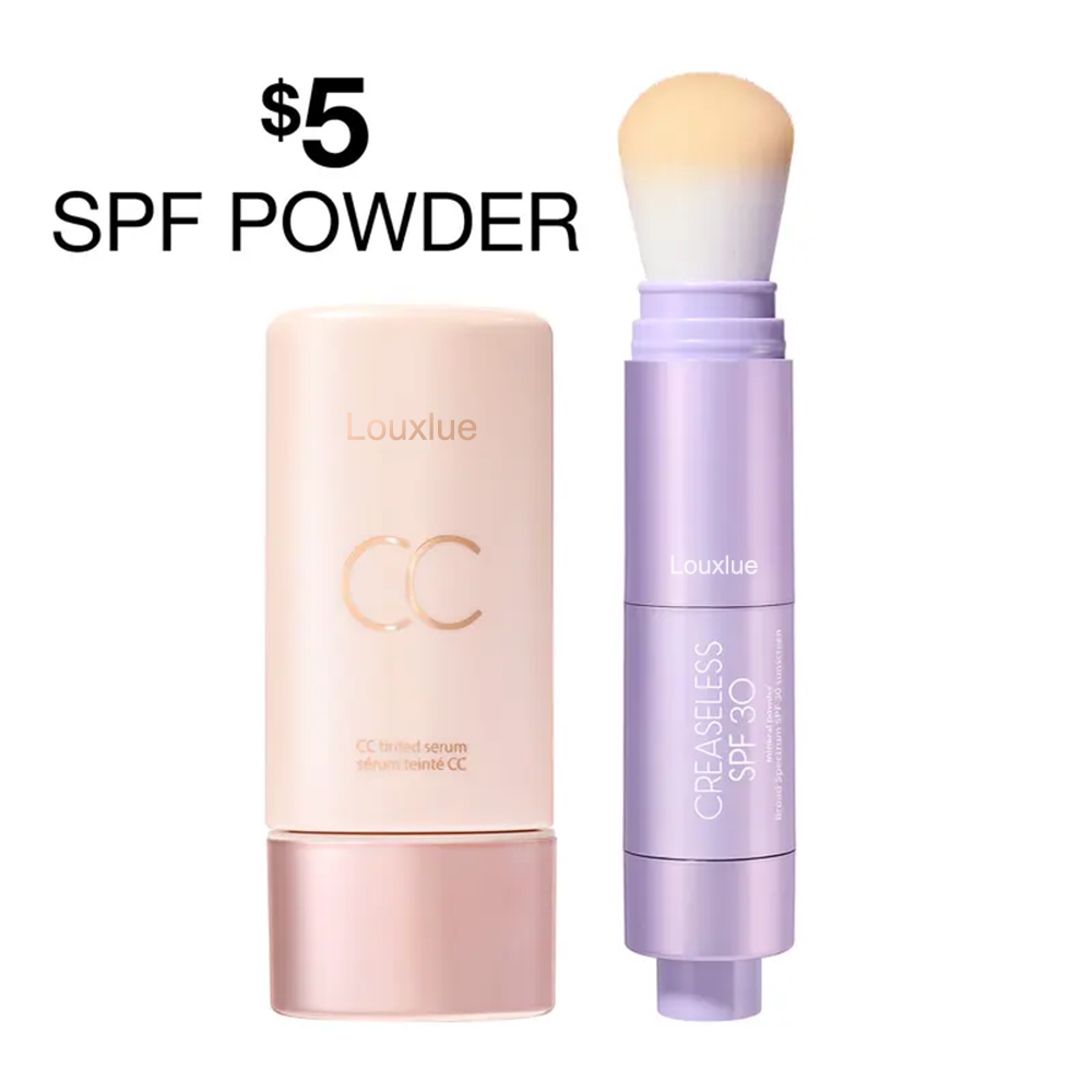 Louxlue CC color-correcting tinted serum ✨Now Comes With A Precision Blending Brush