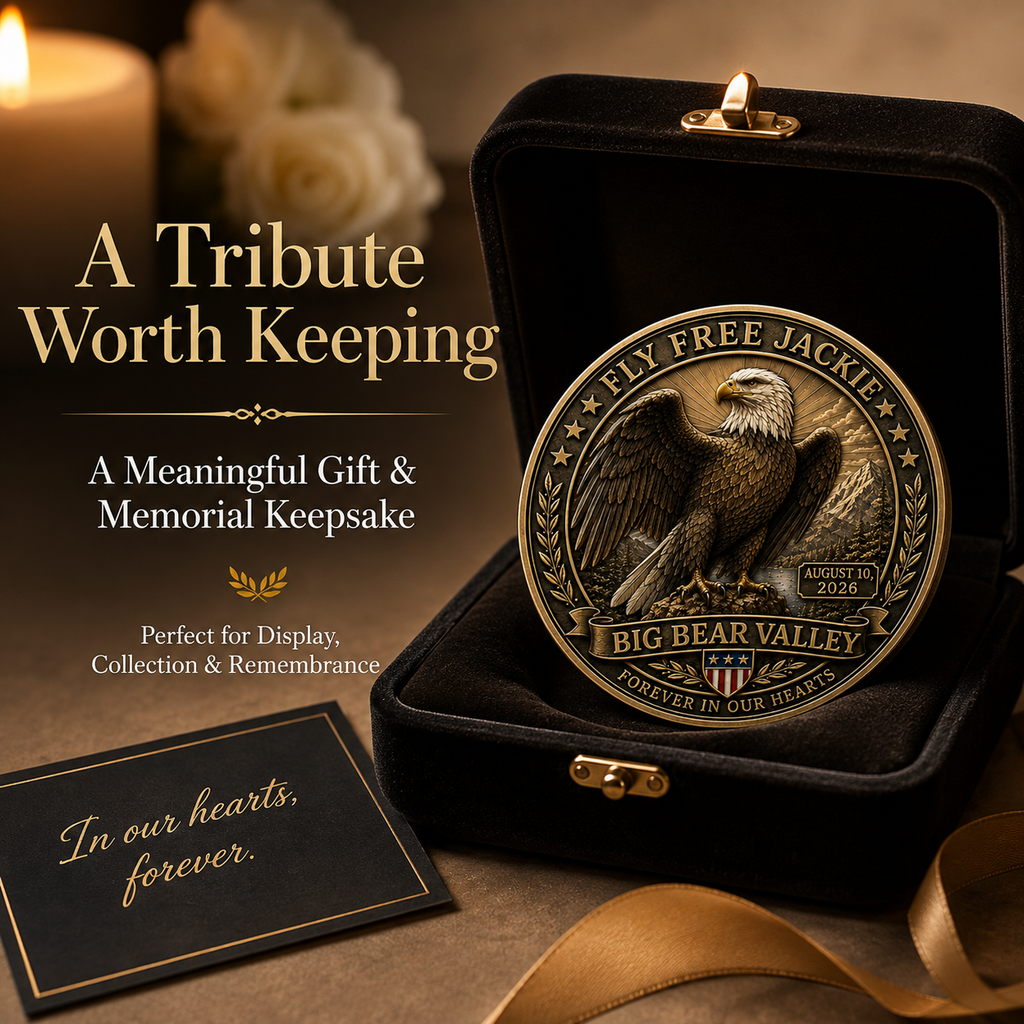 🦅Fly-Free-Jackie Memorial Challenge Coin