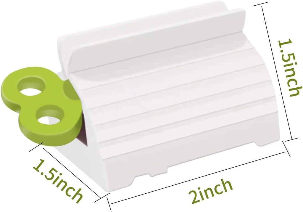6 Pack Toothpaste Squeezer, Toothpaste Squeezer Rollers，Toothpaste Tube Squeezers Clip Holder Stand Winder