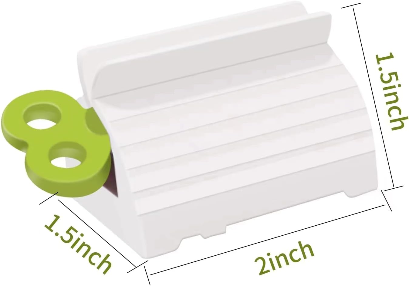 6 Pack Toothpaste Squeezer, Toothpaste Squeezer Rollers，Toothpaste Tube Squeezers Clip Holder Stand Winder