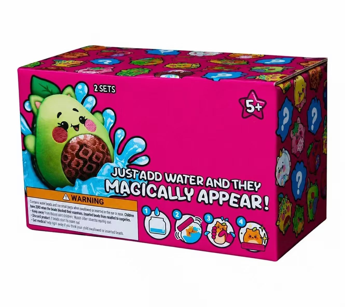 🔥Last Day: 60% OFF🔥 Surprise Reveal Squishy Characters | The Water Reveal Toy That Brings Magic To Life