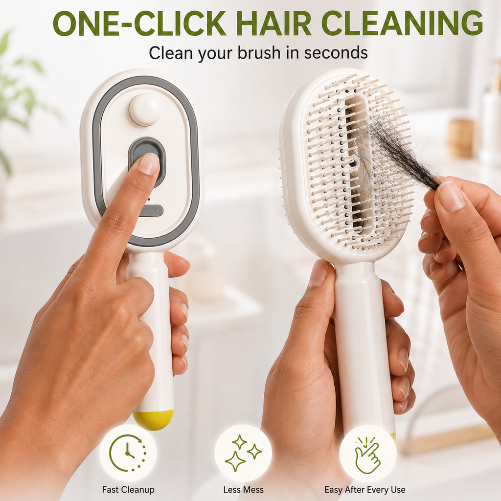 Steam Mist Straightening Comb – Easy Salon-Like Hair