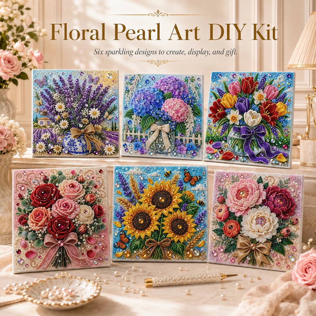 🔥Last Day Promotion 50% OFF丨Flower Pearl DIY
