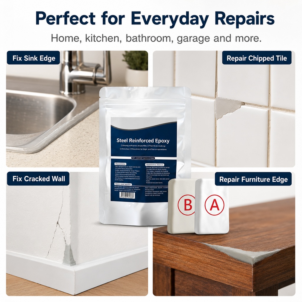 🏠Steel Reinforced Epoxy Repair Putty