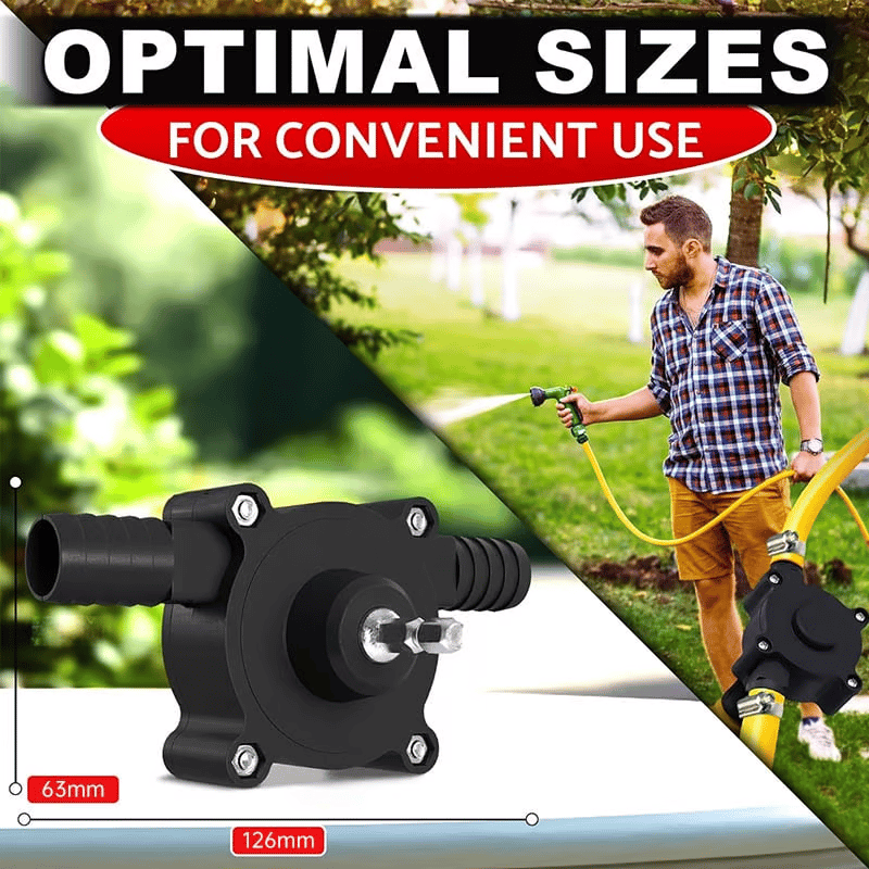 🔥 👨‍🌾🔥Portable Electric Drill Pump
