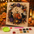 🔥 Last Day 49% OFF – 👻✨ Halloween Pearl Art DIY Kit – Turn Tiny Pearls into Spooky-Cute Magic