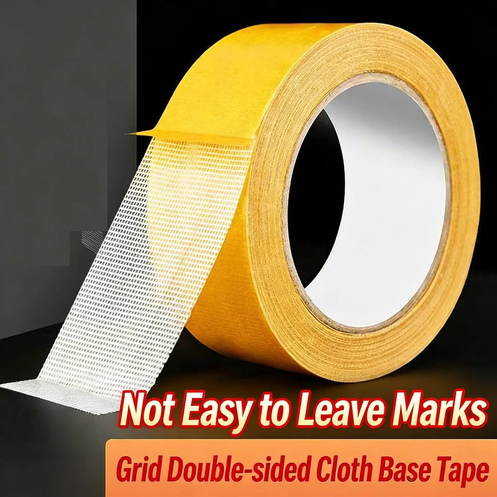 Heavy Duty Double Sided, Strong Adhesive PET Tape, Removable No Residue