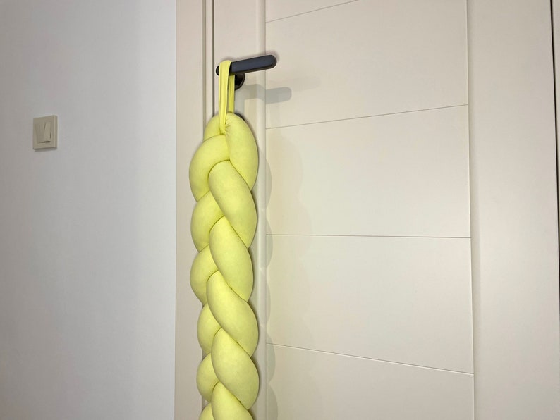 Braided Pillow Draft Stopper Noise Barrier Plush Protector Home Decor Kids Room Noise Excluder
