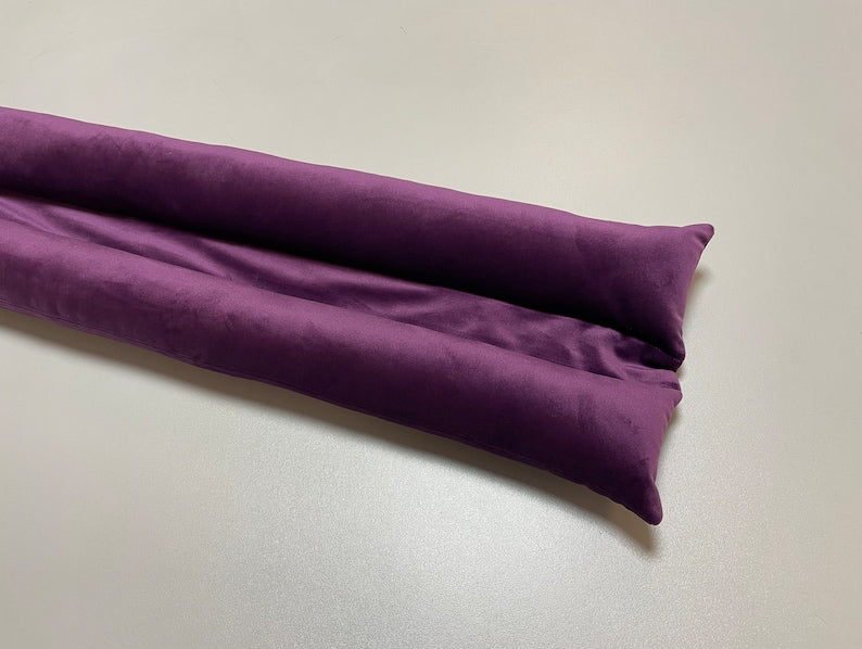Double Door draft stopper Custom sizes Noise door stopper Velvet door draft stopper Big variety of colors