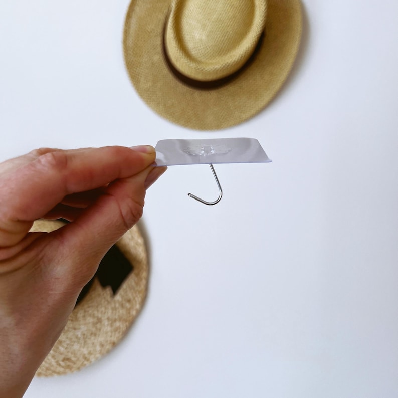 Transparent Self Adhesive Hooks: Waterproof, Heavy Duty (5/10-Pack)