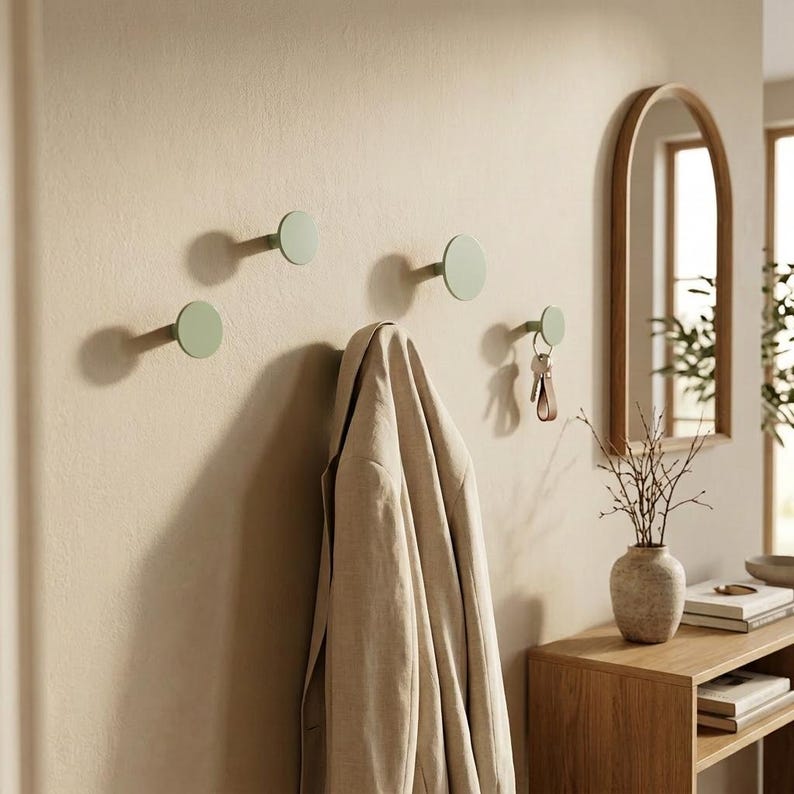 With Your Own set Metal Hooks, Hooks Fixtures Long Dowel Wall Hook Wall, Black hardware, Towel hooks, Wall hanging, Decorative Wall Hooks