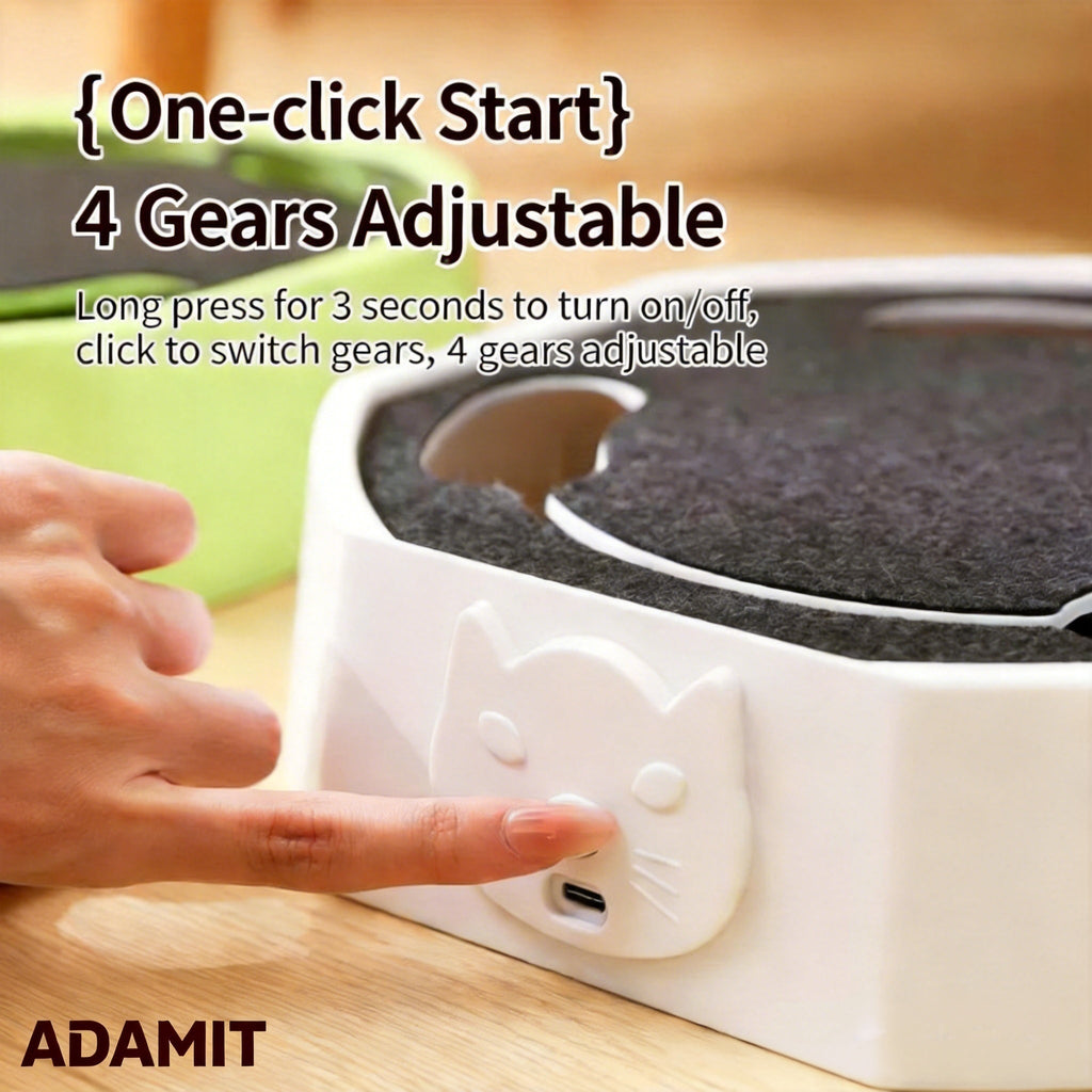 🔥Interactive Cat Turntable Toy – Keep Your Cat Happy & Active While You're Away